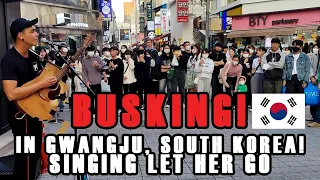 BUSKING IN SOUTH KOREA!