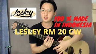 UNBOXING Gitar Lesley RM 20 CW