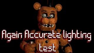 FnaF 2 Accurate Lighting Test
