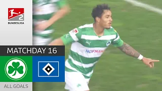 Important points! | Greuther Fürth - Hamburger SV 1-0 | All Goals | Matchday 16 – Bundesliga 2