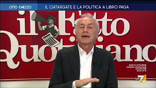 Qatargate, Marco Travaglio: questione morale? la destra è fuori concorso. Sinistra autoassolutoria.