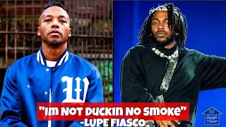 Lupe GOES IN On Kendrick Lamar - FULL LIVE‼️😱 (WHOA😳)