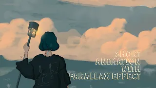 Short Animation with Parallax effect | Made with After Effect