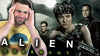 NOBODY EVER LEARNS ANYTHING IN THIS UNIVERSE!! Alien Covenant Movie Reaction First Time Watching!