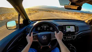 2022 Honda Passport Trailsport - POV Desert Road Drive (Binaural Audio)