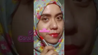 #shortvideo 3 Warna Terbaru Red-A Lip Glow Color Balm//Bilik Cantik88