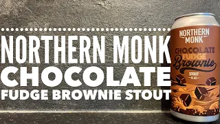 Northern Monk Chocolate Fudge Brownie Stout Review | Tesco Craft Beer Review