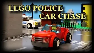 Lego Police Car Chase