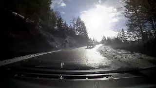 Dashcam Hemlock Valley Sasquatch Mountain uphill drive (no audio sorry)