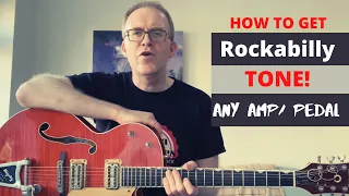 HOW TO GET GREAT ROCKABILLY / ROCK 'N' ROLL GUITAR TONE with ANY delay pedal, ANY amp and ANY guitar