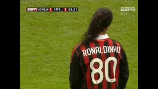 Ronaldinho vs Napoli - Home - Serie A - 2009/2010 - Matchday 29
