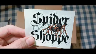 Unboxing from The Spider Shoppe. Sorry for the awkward beginning.