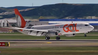 MSFS 2020 | Taking-off from Brasília (SBBR) and Landing the Boeing 737-800 at São Paulo (SBGR)