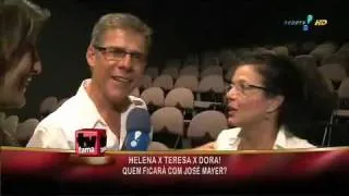 Aline Malafaia, entrevista com José Mayer