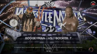 WRESTLEMANIA 22 | Boogeyman vs Booker T | WWE 2k23 Gameplay