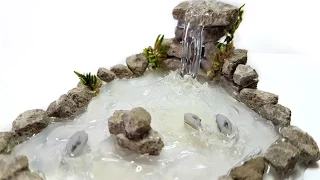 Hot Glue 3D Dolphins in Waterfall Tutorial ♥