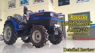 Farmtrac Atom-26 || 26hp Mini Tractor || Detailed Review || Moto Specify