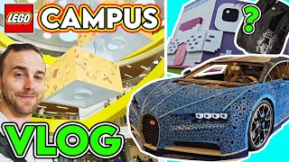 LEGO CAMPUS TOUR! Mystery Items, Life-Sized Bugatti, LEGOLAND Fun!  VLOG