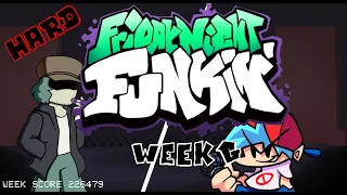 Friday Night Funkin VS Garcello Hard difficulty (Headache, Nerves, Release, Fading)