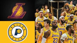 Lakers vs Pacers | Lakers GameTimeTV | Lakers Team Highlights | In Season Tournament | Finals