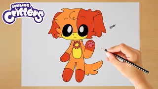 Drawing Dog Day | How to draw Dog Day | Poppy Playtime Chapter 3 - Smiling Critters