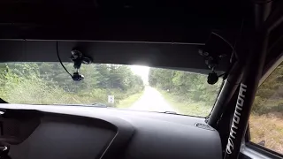 Hyundai i20 WRC Passenger Ride on Welsh Rally Stage- Go Pro footage