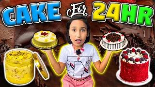 Eating Cakes For 24 Hours Challenge | Eating Yummy Cakes | #LearnWithPari