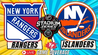 Stadium Series NHL New York Rangers vs New York Islanders LIVE STREAM Game Audio |  Live Gamecast
