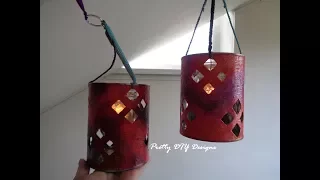 Lanterns Made from Tin Cans