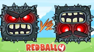 Red Ball 4 - Boss 5 Vs All Boss 5 in All Maps Red Ball 4 Gameplay