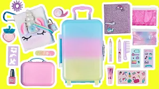 Real Littles Unicorn Suitcase and Bag Surprises with LOL Surprise OMG Dolls