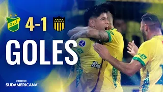 GOLES DE DEFENSA Y JUSTICIA ANTE A PEÑAROL | FASE DE GRUPOS | CONMEBOL SUDAMERICANA