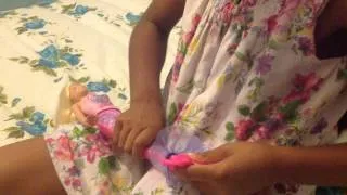 Doll review of Barbie mix n match doll"