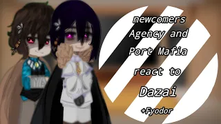 newcomers Agency and Port Mafia rect to dazai |+ fyodor| (fyozai) /THX 769 subs(pt1?)by ~Madi-chan~