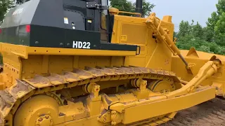 Haitui HD22 bulldozer field test