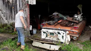 BARN FIND ’59 and ’61 Olds Convertibles!!!