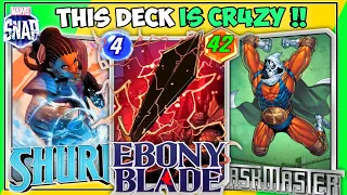 PERFECT COMBO !! DECK SHURI BLACK KNIGHT | MARVEL SNAP