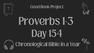 Chronological Bible in a Year 2023 - June 3, Day 154 - Proverbs 1-3