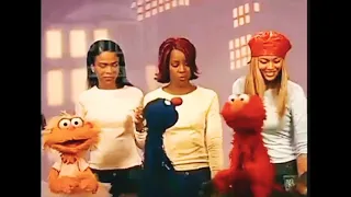 Sesame Street Destiny's Child Way New Walk 2002 Behind the scenes