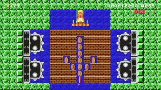Super Mario Maker Levels: "Key Coin Skewer Swim"