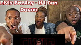 First Time Hearing Elvis Presley - If I Can Dream '68 Comeback( REACTION)
