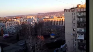 Сепаратисты обстреливают Артёмовск 19.02.15