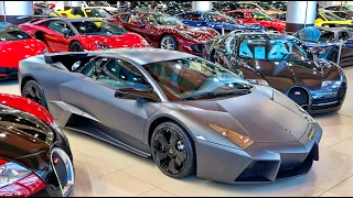 Lamborghini REVENTON, Bugatti Veyron, Apollo S, McLaren Senna: Hypercar Showroom at Q Motors Dubai