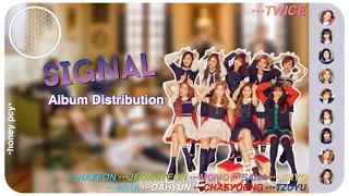 TWICE (트와이스) - SIGNAL | Album Distribution