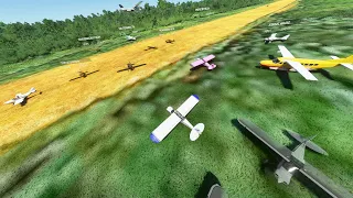 FS2020 Livestream - Group Bush Flying over the Congo