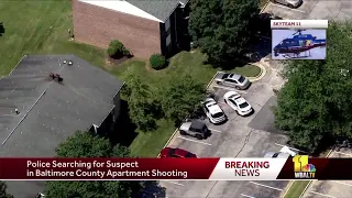 Police respond to Parkville apartment complex in search for shooter
