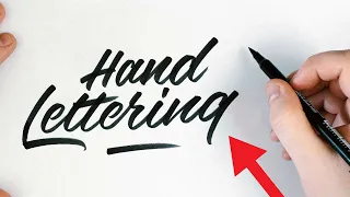 How To: Calligraphy & Hand Lettering For Beginners Tutorial + Ideas