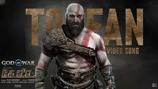 KGF- Toofan song - God of war kratos version