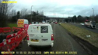 Idiot wrong lane