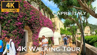 Capri 4K Walking Tour | Italy 4K